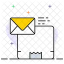 Parcel Delivery Message  Icon