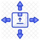 Parcel Distribution Package Icon