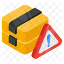 Parcel Error Damage Parcel Delivery Error Icon