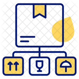 Parcel handling instructions  Icon
