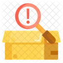 Parcel Inspection Box Inspection Courier Inspection Icon