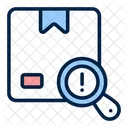 Parcel Tracking Inspection Icon