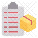 Parcel List List Delivery List Icon