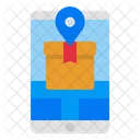 Parcel Location Shipping App Icon
