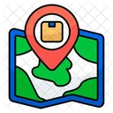 Parcel Location Parcel Tracking Package Location Icon