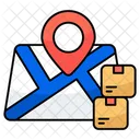 Parcel Location Parcel Tracking Package Location Icon