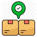 Parcel Location Parcel Tracking Package Location Icon