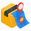 Parcel Location Parcel Tracking Package Location Icon