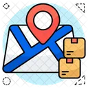 Parcel Location Parcel Tracking Package Location Icon