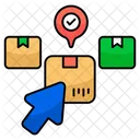 Parcel Location Parcel Tracking Package Location Icon