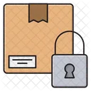 Lock Delivery Parcel Icon