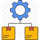 Parcel Box Delivery Management Icon