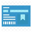 Parcel Note Document Parcel Icon
