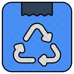 Parcel Recycling  Icon