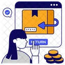 Parcel Return Package Return Order Return Icon