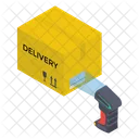 Parcel Scanning  Icon