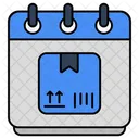 Parcel Schedule Logistic Schedule Delivery Schedule Icon