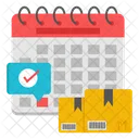 Parcel schedule  Icon