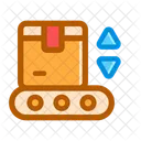 Parcel Sorting Shipping Delivery Icon