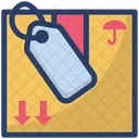 Delivery Box Tag Delivery Labeling Parcel Tag Icon