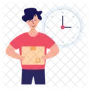 Parcel Time  Icon