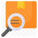 Parcel Tracking Inspection Icon