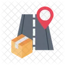 Location Parcel Delivery Icon