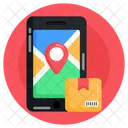 Cargo Tracking Delivery Tracking Mobile Tracking Icon