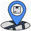 Parcel Location Parcel Tracking Package Location Icon