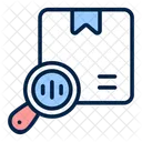 Parcel Tracking Inspection Icon