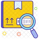 Parcel Scanning Qr Code Scanning Parcel Tracking Icon