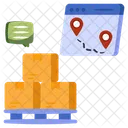 Parcel Location Parcel Tracking Package Location Icon