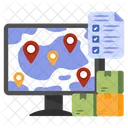 Parcel Location Parcel Tracking Package Location Icon