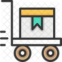 Trolley Parcel Trolley Package Icon