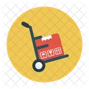 Trolley Handtruck Shipping Icon