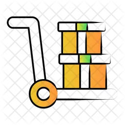 Parcel Trolley  Icon