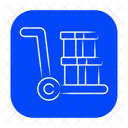 Parcel Trolley  Icon