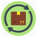 Parcel Update Carton Package Icon