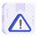 Parcel Warning Parcel Error Parcel Alert Icon