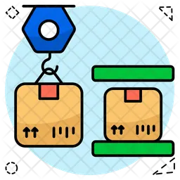 Parcel weighing  Icon