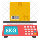 Parcel weighing  Icon