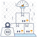 Parcel Weight Icon