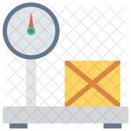 Parcel weight  Icon