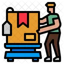 Parcel Weight Weight Shipping Icon