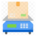 Parcel Weight Scale Delivery Parcel Weight Scale Weight Scale Icon