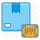 Barcode Parcel Icon