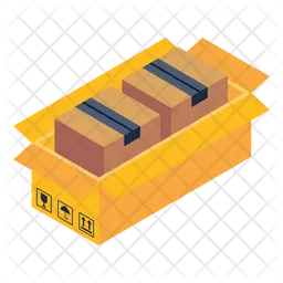 Parcels Carton  Icon