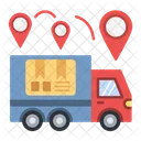 Parcels Distribution  Icon