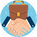 Parceria Trabalho Em Equipe Colaboracao Ícone