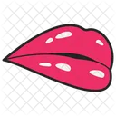 Parche de labios femeninos  Icono